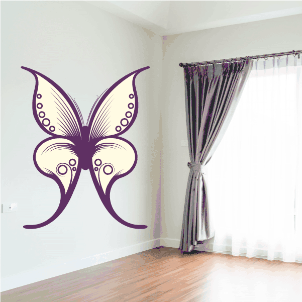 Image of Butterfly Wall Decal - Vinyl Decal - Car Decal - Idcolor017