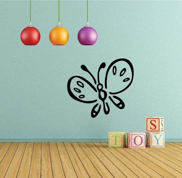 Image of Butterfly Wall Decal - Vinyl Decal - Car Decal - MC019