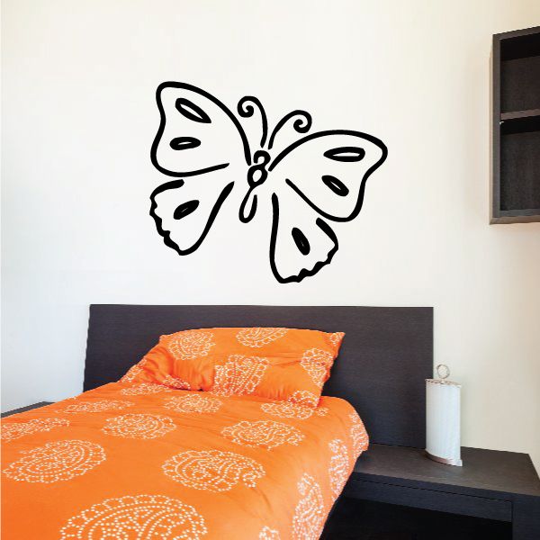 Image of Butterfly Wall Decal - Vinyl Decal - Car Decal - MC024