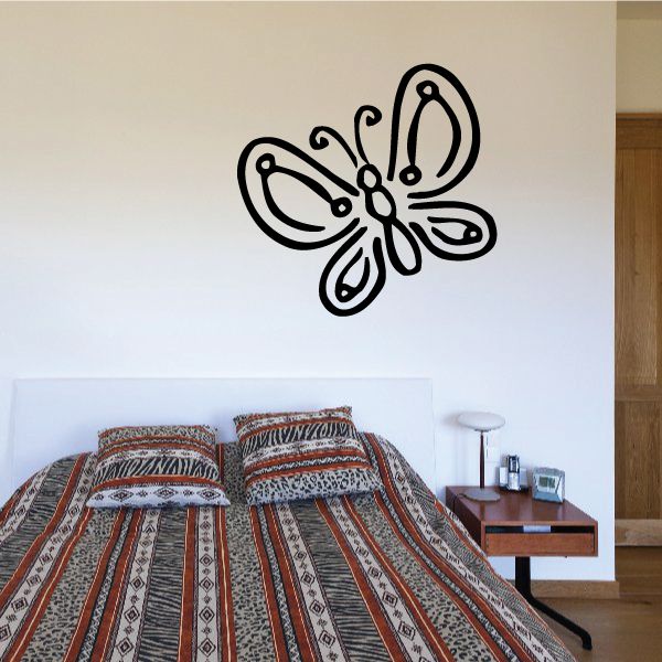 Image of Butterfly Wall Decal - Vinyl Decal - Car Decal - MC026