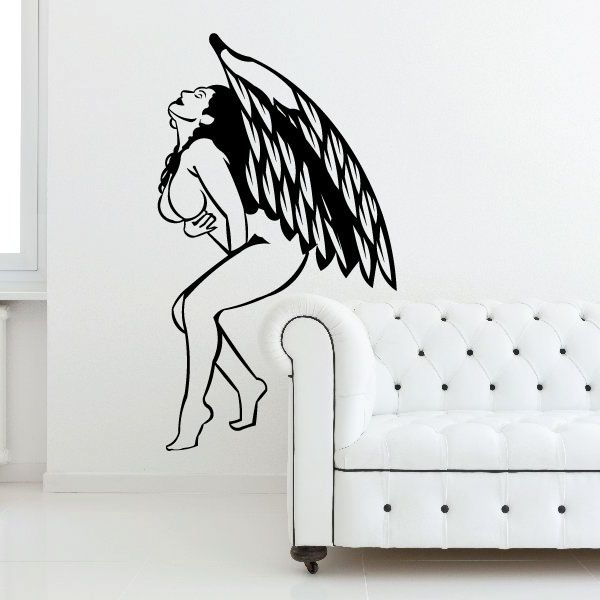 Image of Buxom Angel Decal