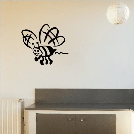 Image of Buzzing Bumble Bee Decal