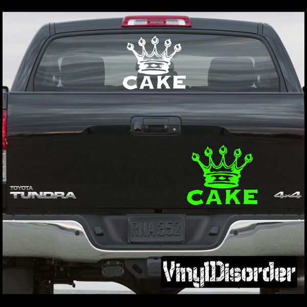 Image of Cake Crown Decal