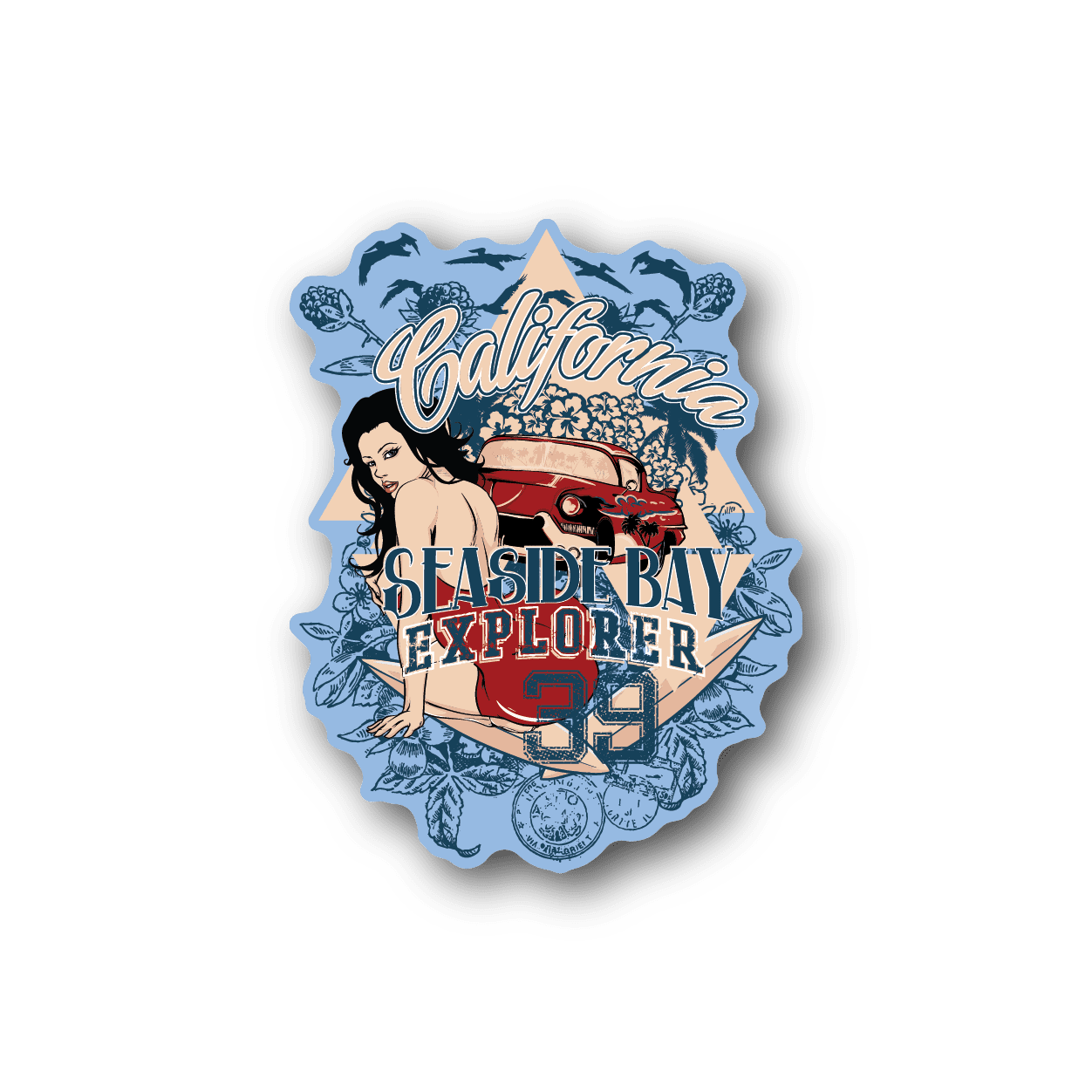 Image of California Explorer Sticker