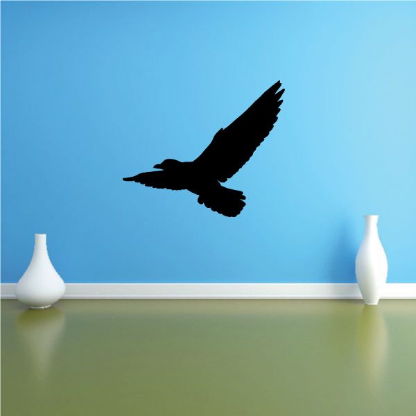 Image of Calm Flapping Seagull Decal