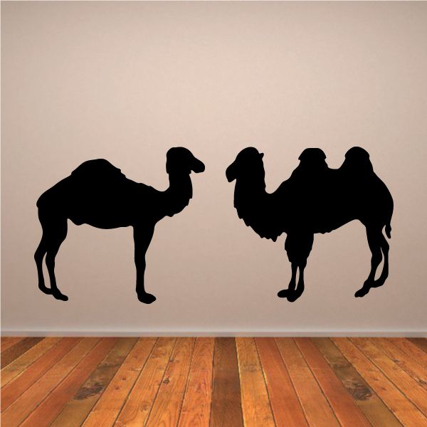 Image of Camel Couple Decal