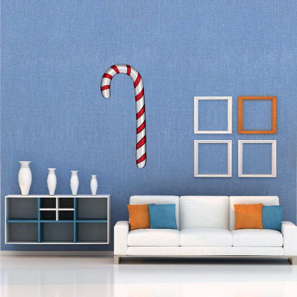 Image of Candy Cane Sticker