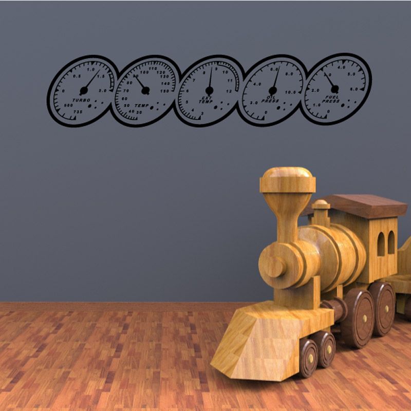 Fast Detailed Gauges Vinyl Decal – Vinyl Disorder