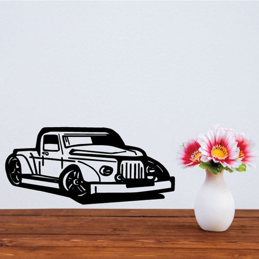 Image of Car Wall Decal - Vinyl Decal - Car Decal - DC077