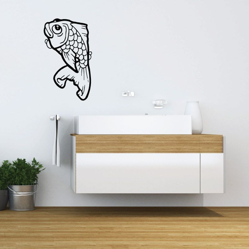 Image of Carefree Goldfish Decal