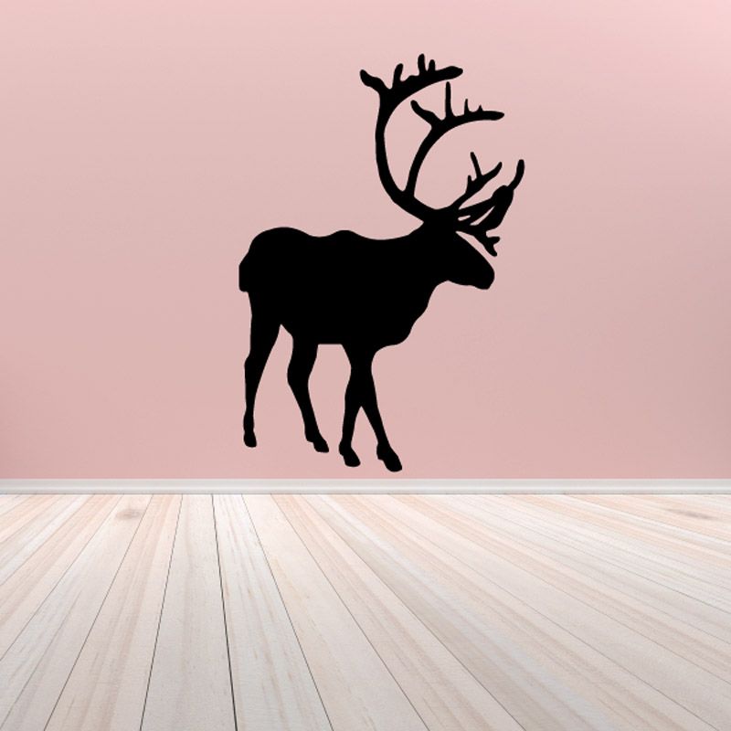 Image of Caribou Standing Decal