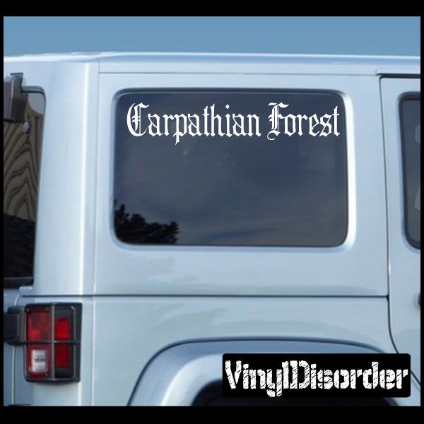 Image of Carpathian Forest Decal