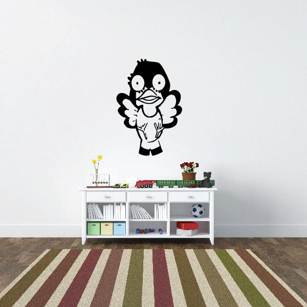 Image of Cartoon Baby Bird Decal