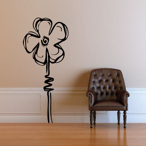 Image of Cartoon Flower Decals