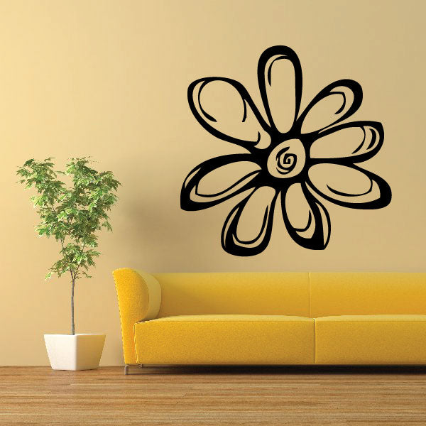 Image of Cartoon Flower Decals