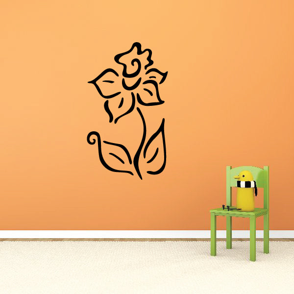 Image of Cartoon Flower Decals