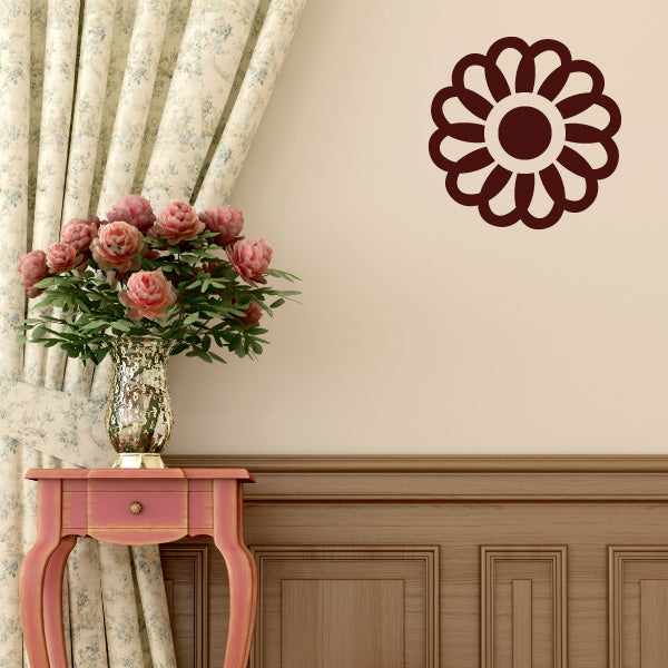 Image of Cartoon Flower Decals