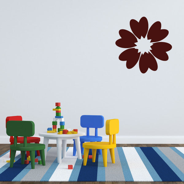 Image of Cartoon Flower Decals