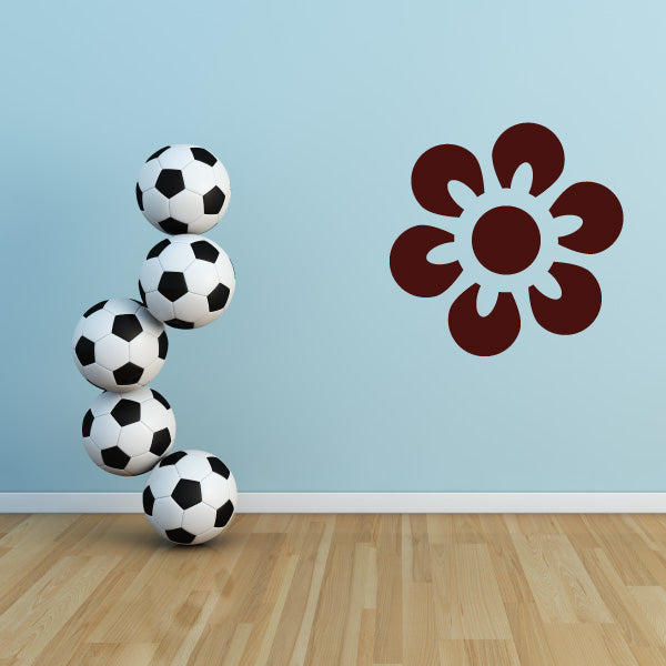 Image of Cartoon Flower Decals