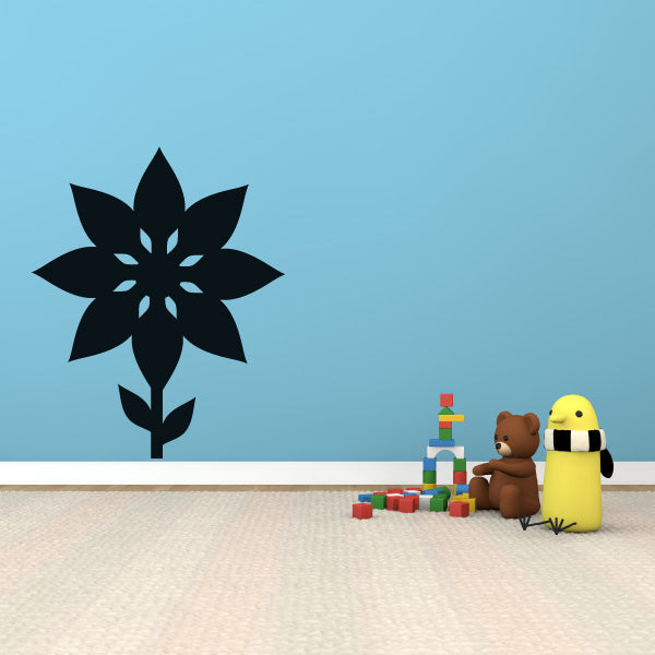 Image of Cartoon Flower Decals