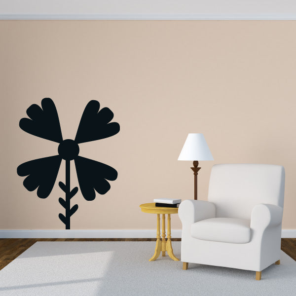 Image of Cartoon Flower Decals