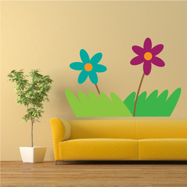 Image of Cartoon Flower Stickers