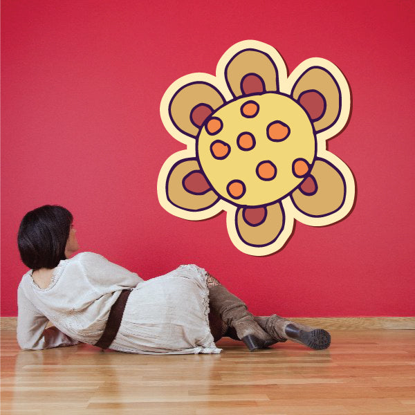 Image of Cartoon Flower Stickers