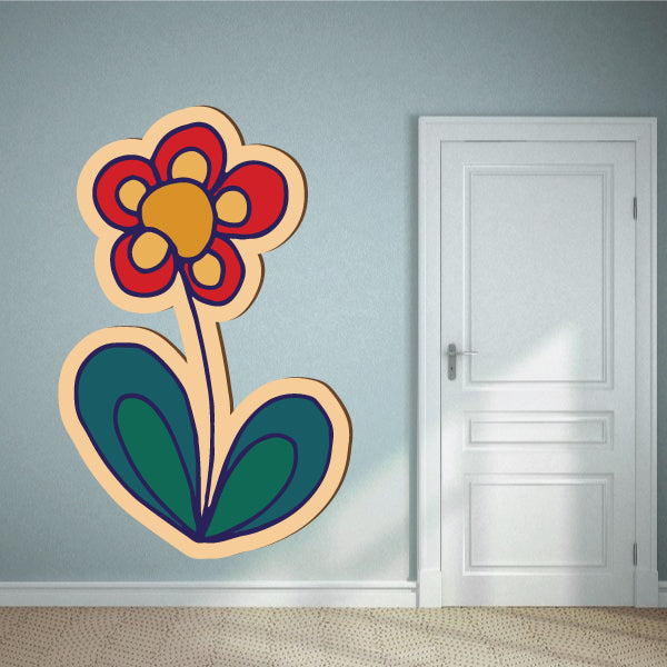 Image of Cartoon Flower Stickers