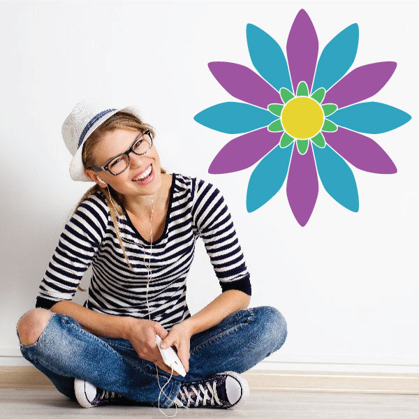 Image of Cartoon Flower Stickers