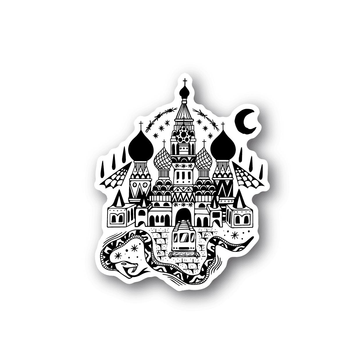 Image of Castle Sticker