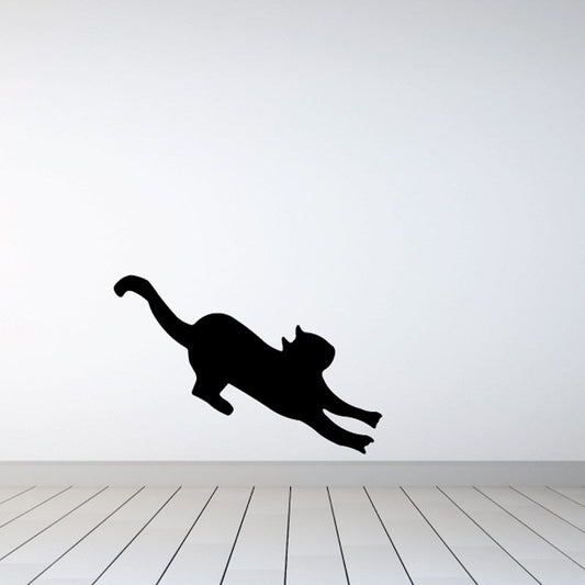 Image of Cat Arching Back Decal