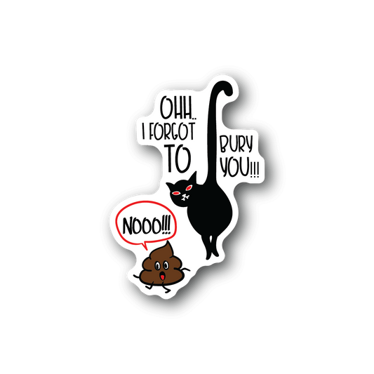 Image of Cat Poop Sticker