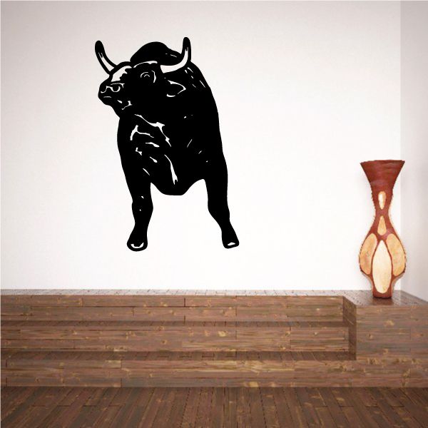 Image of Cattle Cow Startled Decal 