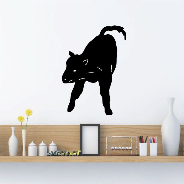 Image of Cattle Cow Wagging Tail Decal