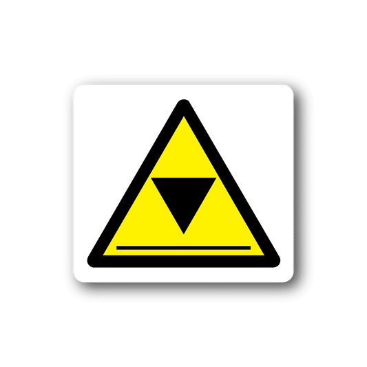 Image of Caution Triangle Sticker
