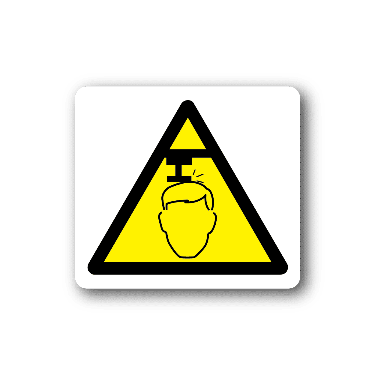 Image of Caution Watch Your Head Sticker