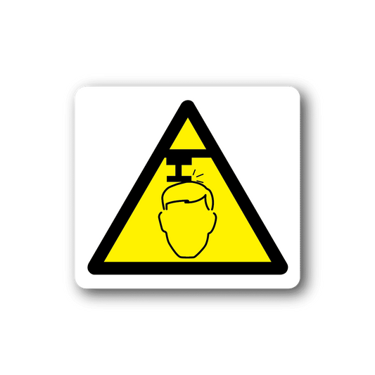 Image of Caution Watch Your Head Sticker