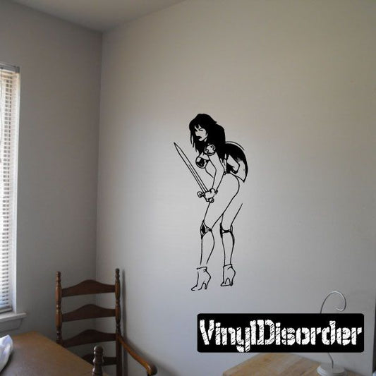 Image of Cautious Shieldmaiden Decal