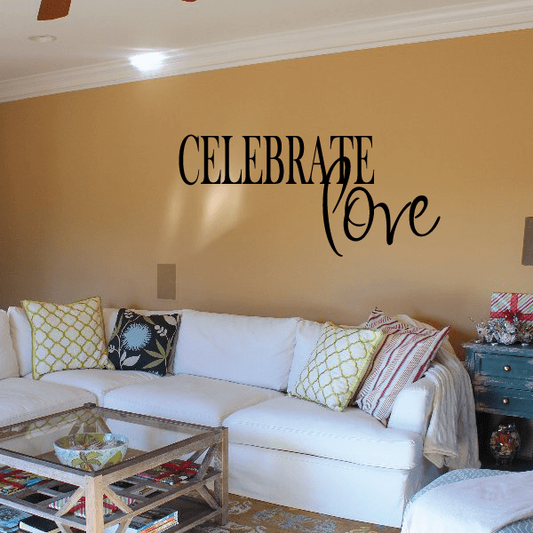 Image of Celebrate Love Wall Decal