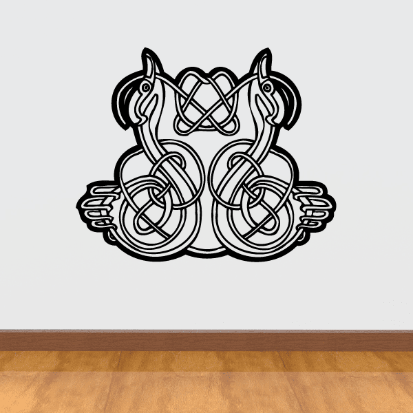 Image of Celtic Crest Decals