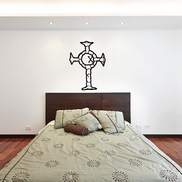 Image of Celtic Cross Frame Decal