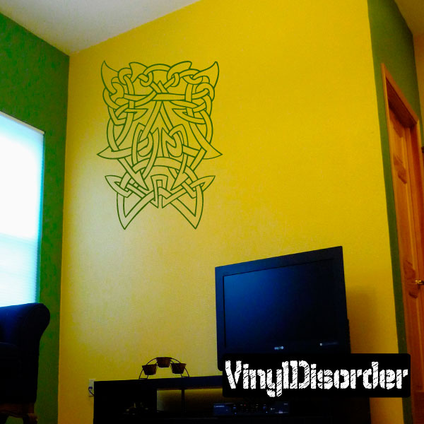 Image of Celtic Flower Decals