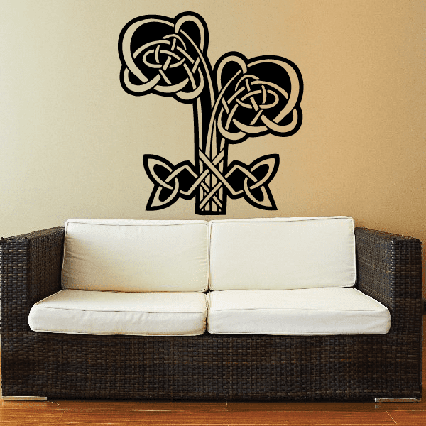 Image of Celtic Flower Decals