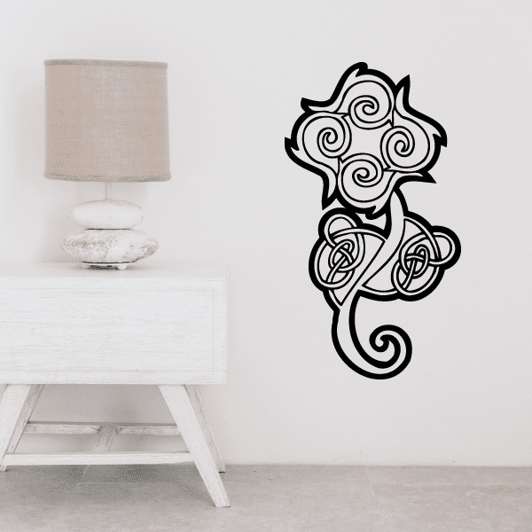 Image of Celtic Flower Decals