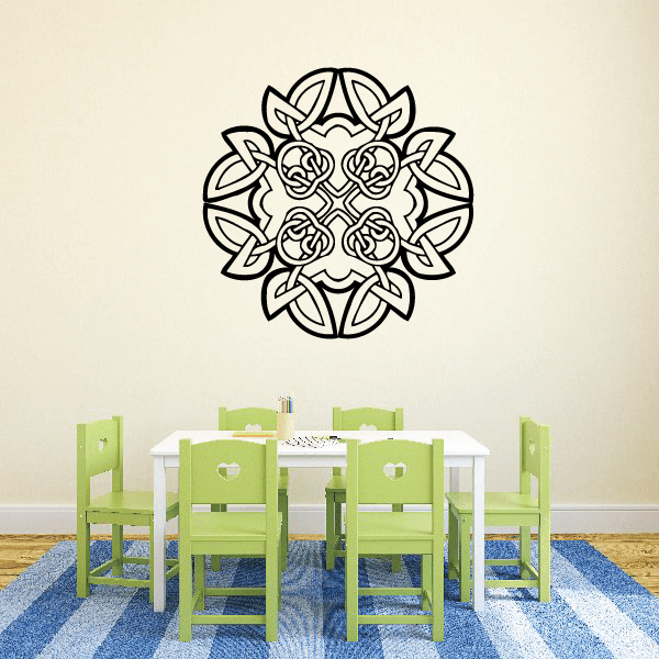 Image of Celtic Flower Decals