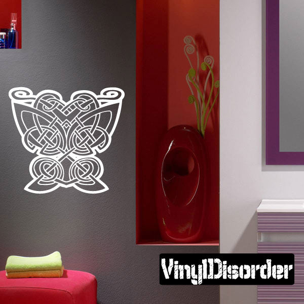 Image of Celtic Flower Decals