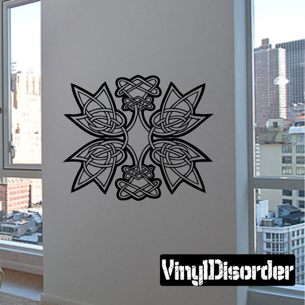 Image of Celtic Flower Decals