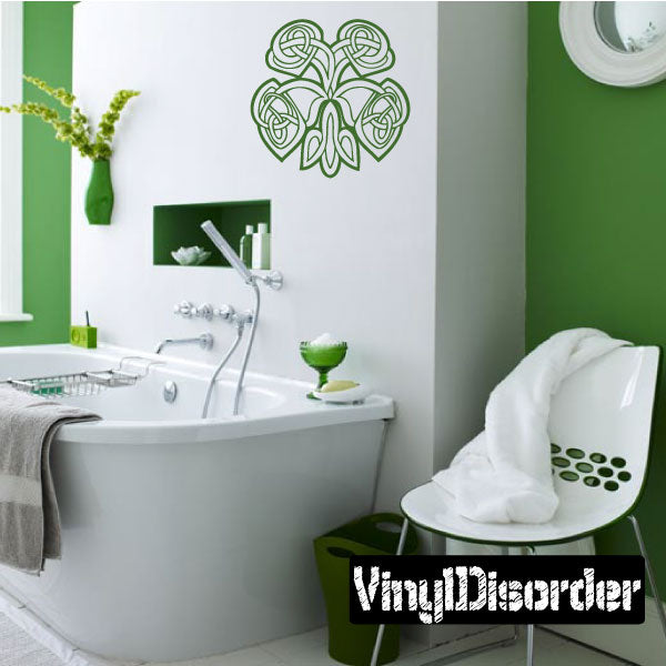 Image of Celtic Flower Decals