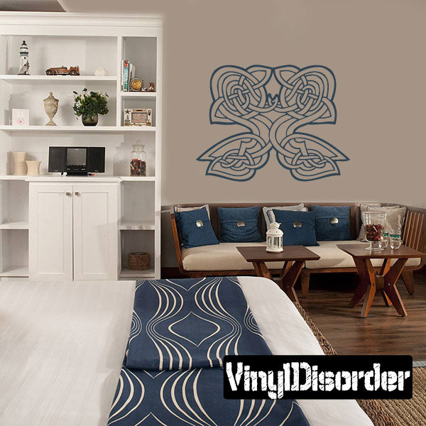 Image of Celtic Flower Decals