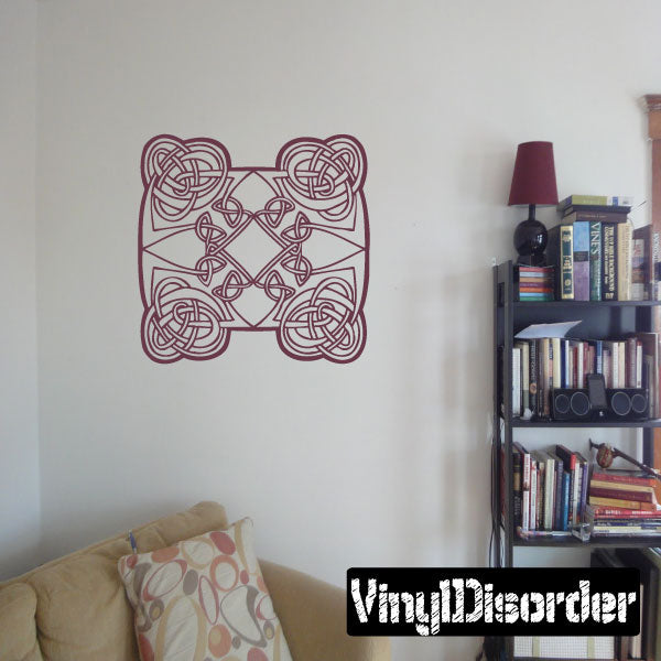 Image of Celtic Square Decals